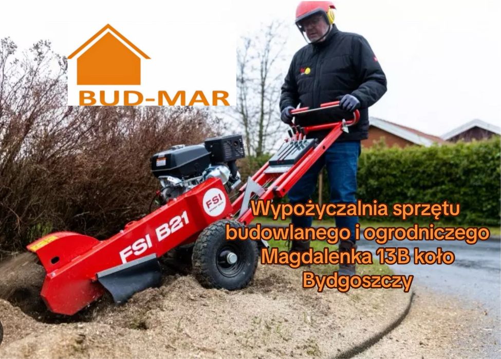 Wynajmę frezarka karczownik do usuwania pni, korzeni Honda