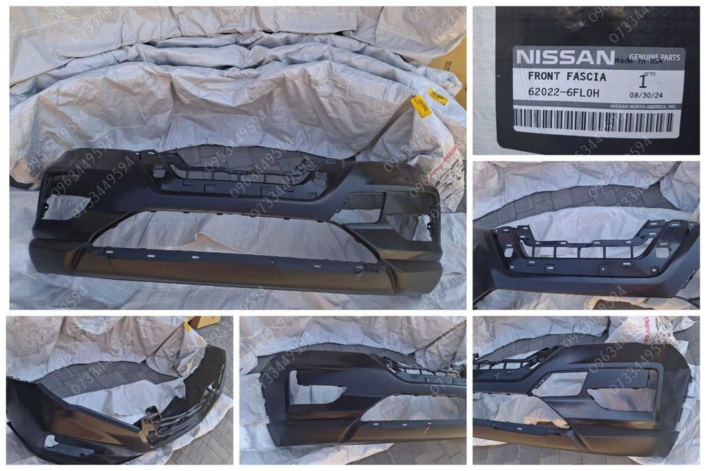 Бампер передний 620226FL0H NISSAN ROGUE 2017-2020г T32 	X-TRAIL Рог