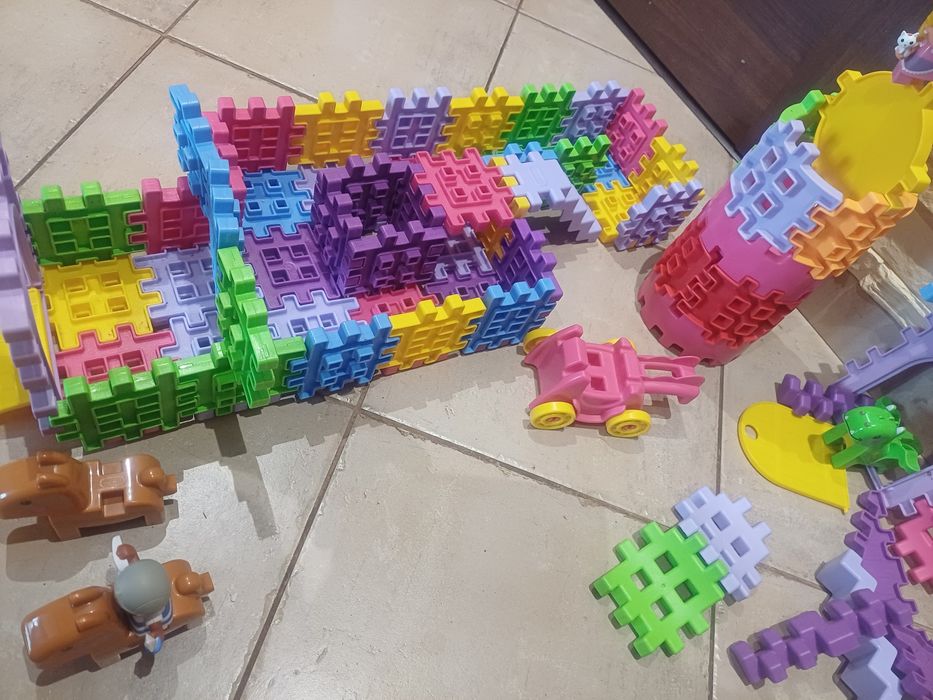 Klocki wafelki Little tikes