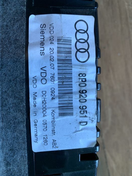 Quadrante para Audi A3