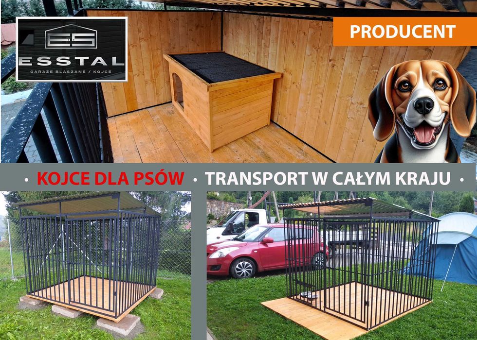 Kojec dla Psa 2x2 , Kojce | dowolne rozmiary | DLA PSA | - ESSTAL*