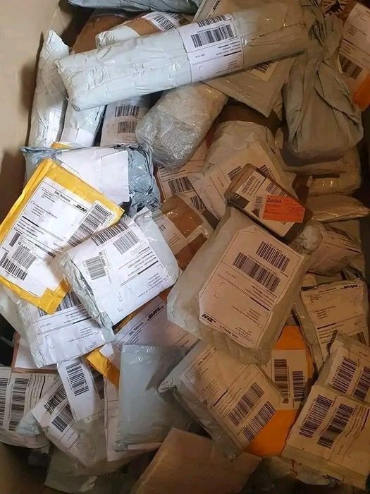 NIEODEBRANE PACZKI DE DHL Amazon Otto eBay nocy palety mix boxy Niemcy