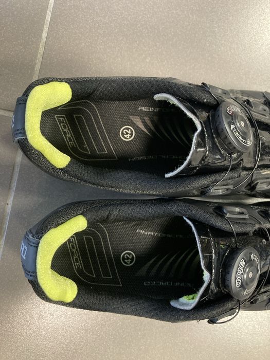 Buty rowerowe MTB Force Crystal 42 czarne BOA