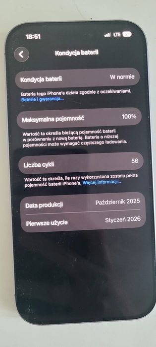 iPhone 17 lavender 256gb - stan idealny!