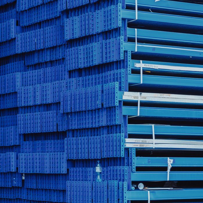 Trawers BITO L-190 cm 11x5 cm nośność 3000 kg niebieski