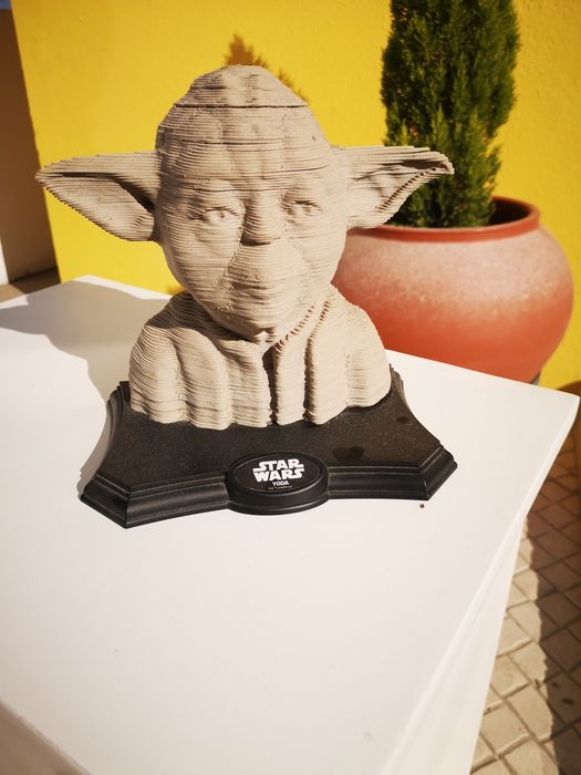 Puzzle 3D busto Yoda - Star wars