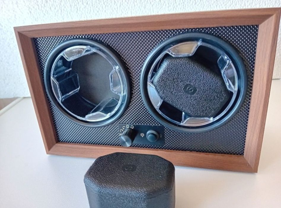 Watch Winder 2 Relógios Hamilton Rolex Seiko Oris Citizen Tissot Zeno