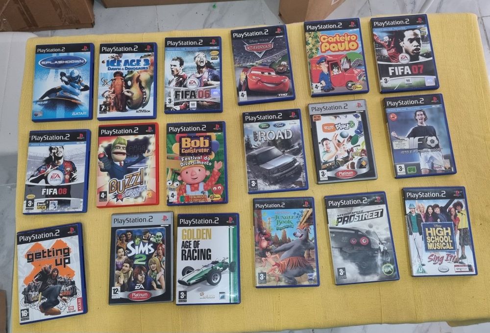 Jogos Playstation 2 valor cada