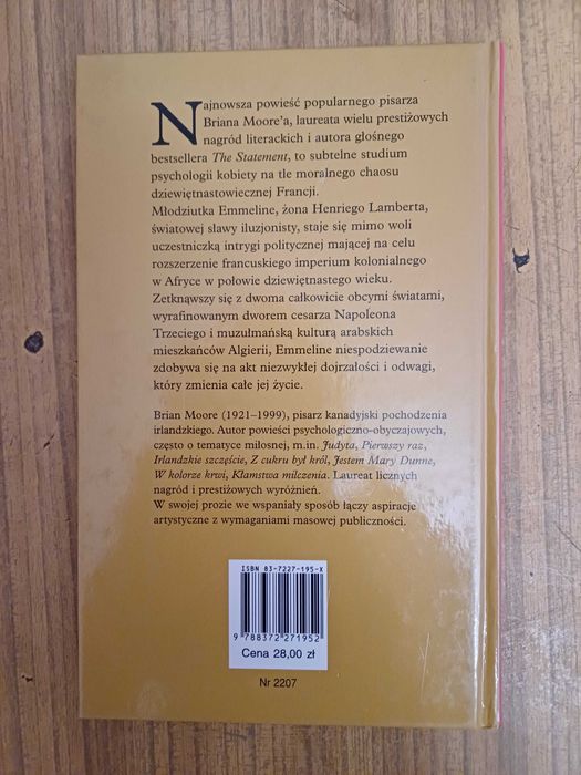 Brian Moore Żona magika