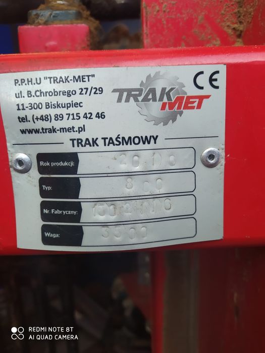 Sprzedam linie do cięcia drewna trak-met