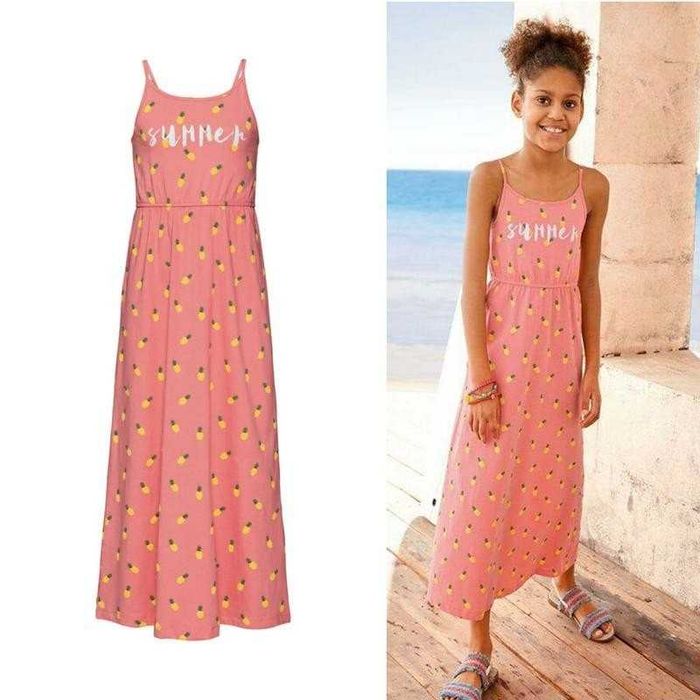 Яркое коттоновое платье, сарафан 158/164 размер