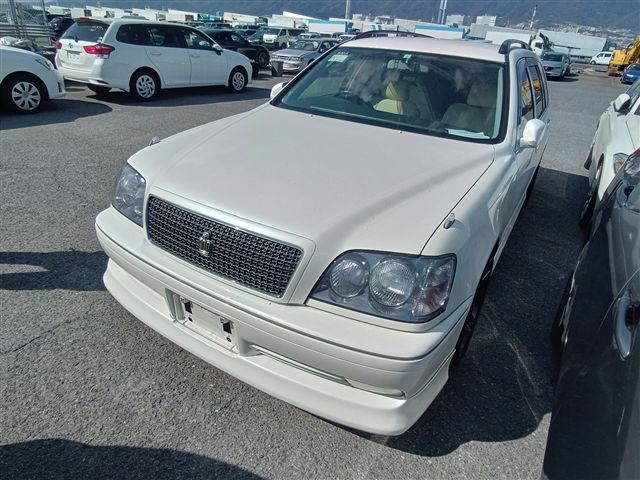 Toyota Crown Estate JZS171W Athlete Kombi  biały, tuning, Japonia