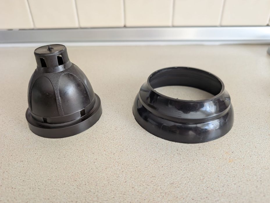 Kapturki i podstawki do zniczy - 100 kompletów