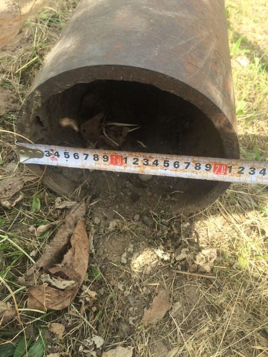 Труба залізна (радянська сталь) довжина 4,1 м