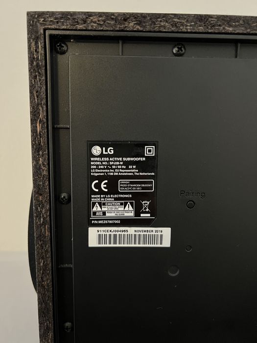 Soundbar LG SJ2 (2.1 / 160W) + Subwoofer Wireless