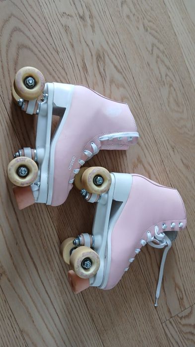 Wrotki figurowe Oxelo Quad 100 Pink rozm 38 EU