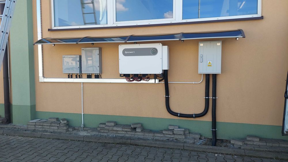 Fotowoltaika 6.375 kW, magazyn 15,36 kWh, Deye 10kW