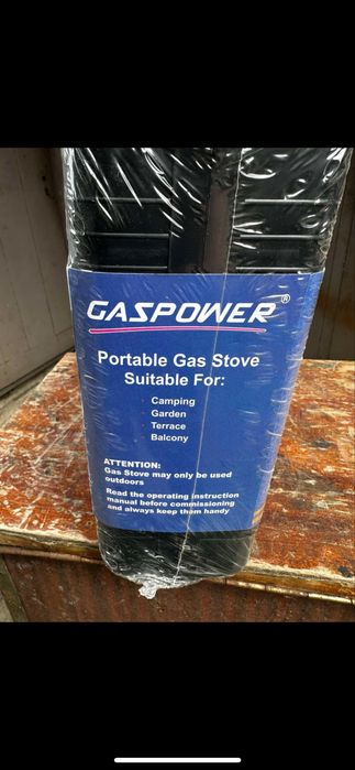 Газова туристична плитка GASPOWER 2.1 кВт нова в кейсі