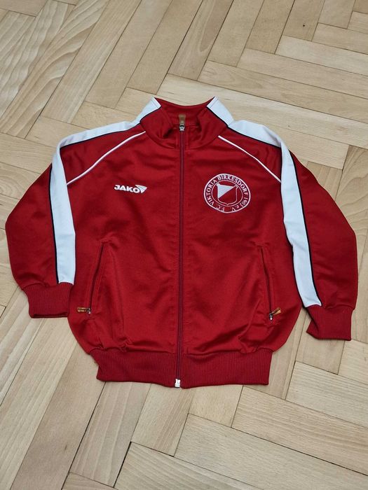 Czerwona sportowa bluza JAKO 5-6 lat