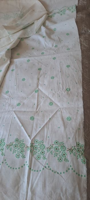 Ткань постельная широкая на простыни цветные и наволочки белая советск