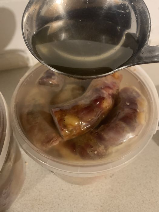 Домашні ковбаси, ковбаски гриль