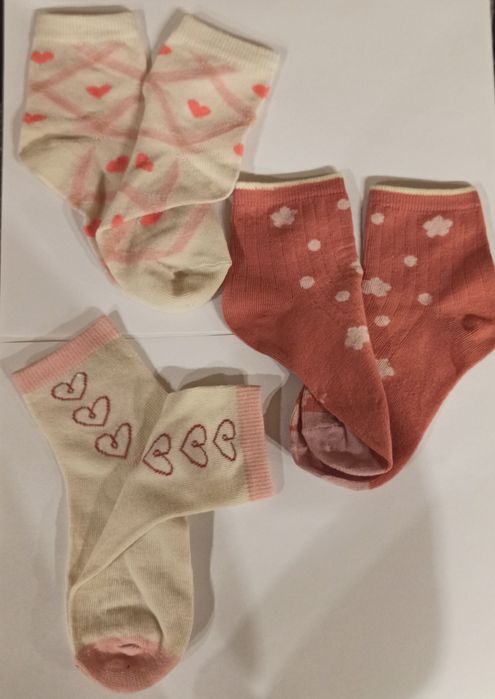 Dziewczęce skarpety 5 par