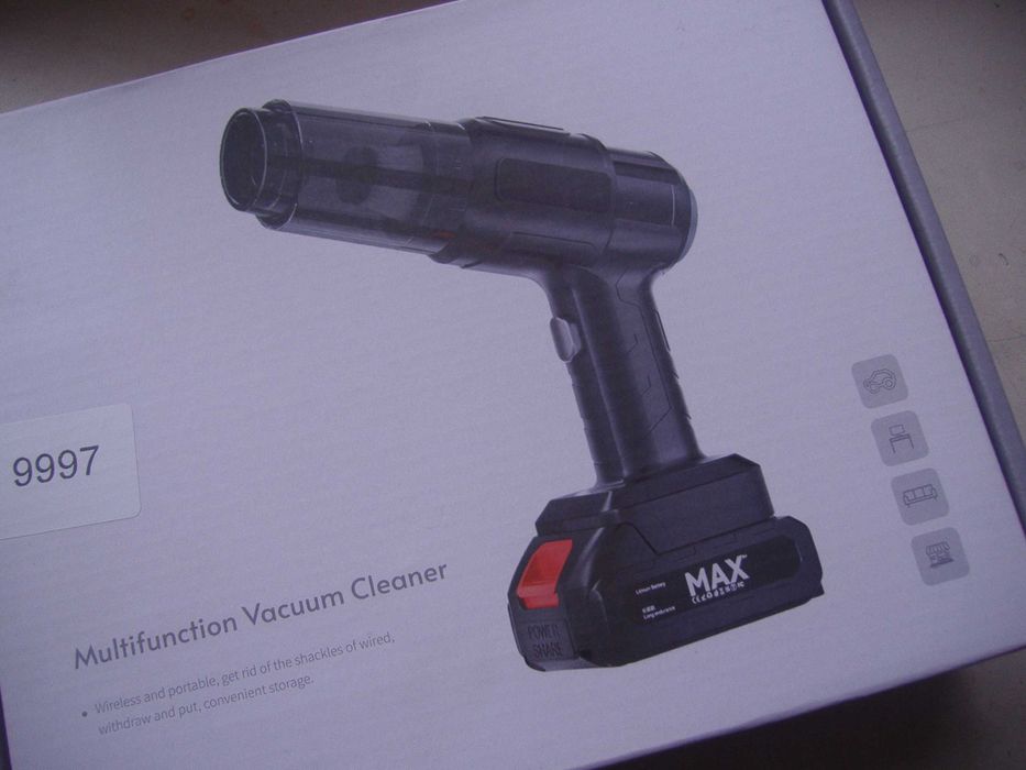 Пылесос аккумуляторный (для дома авто дачи гаража) новый,не комплект
