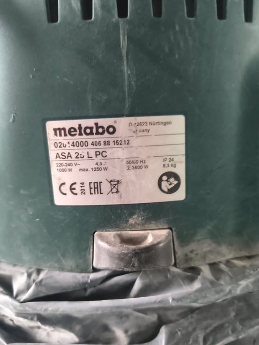 Odkurzacz Metabo