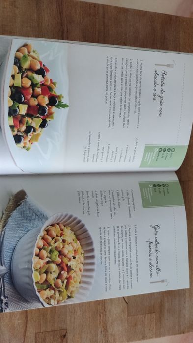 Livro cozinha vegetariana