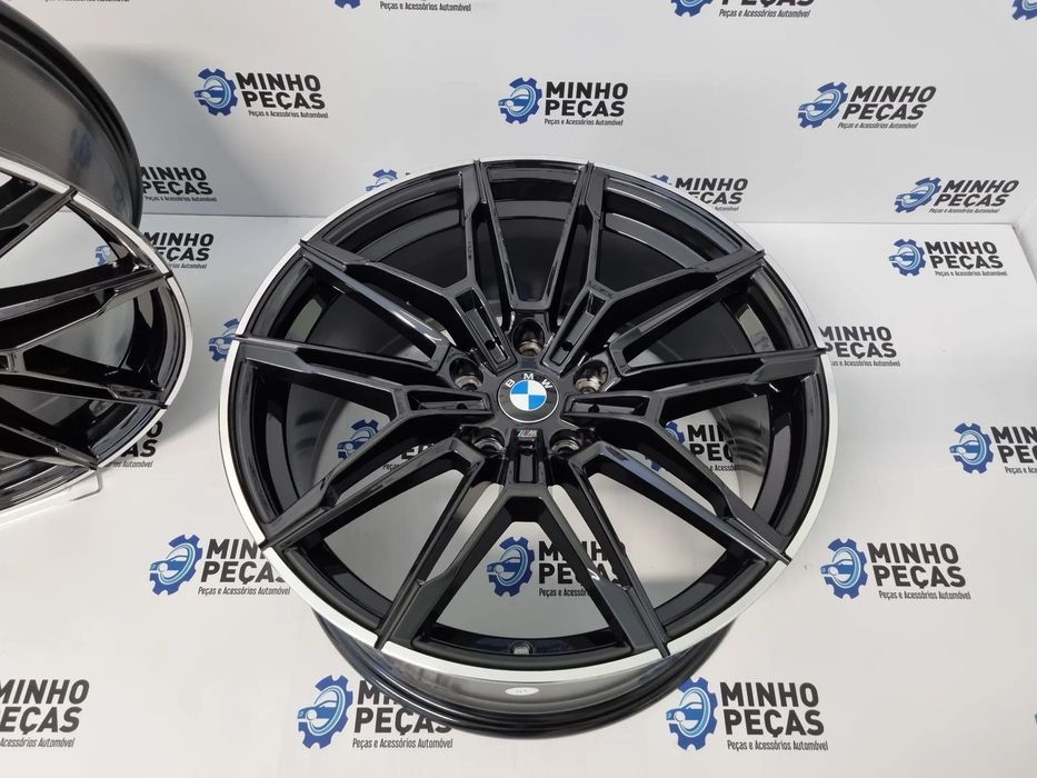 Jantes BMW G20 M3 em 18 Preto Brilho Lip Polido