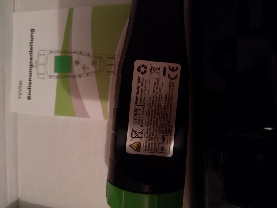 YINMIK pH EC Meter Pool pH Tester 4 w 1 Miernik przewodności Tester
4.