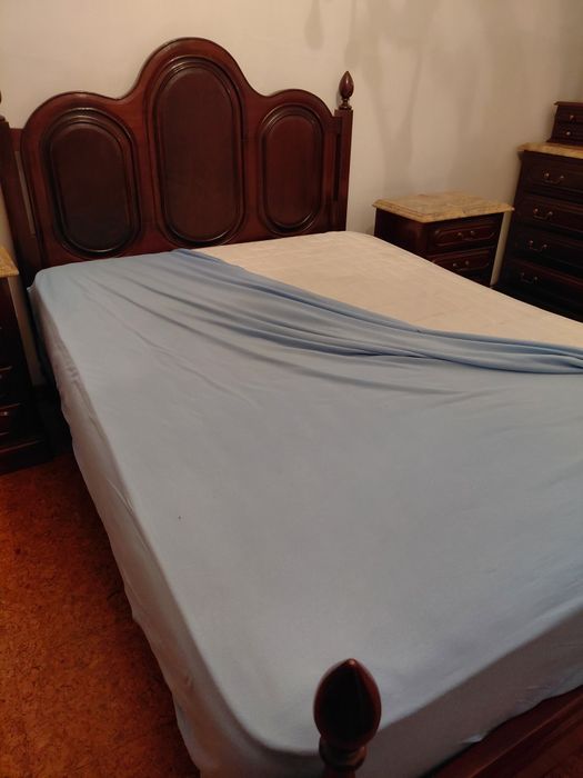 Mobília quarto casal madeira maciça
