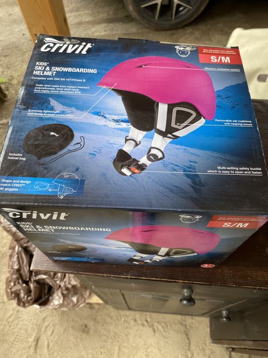 Kask dziecięcy na Narty i do snowboardu