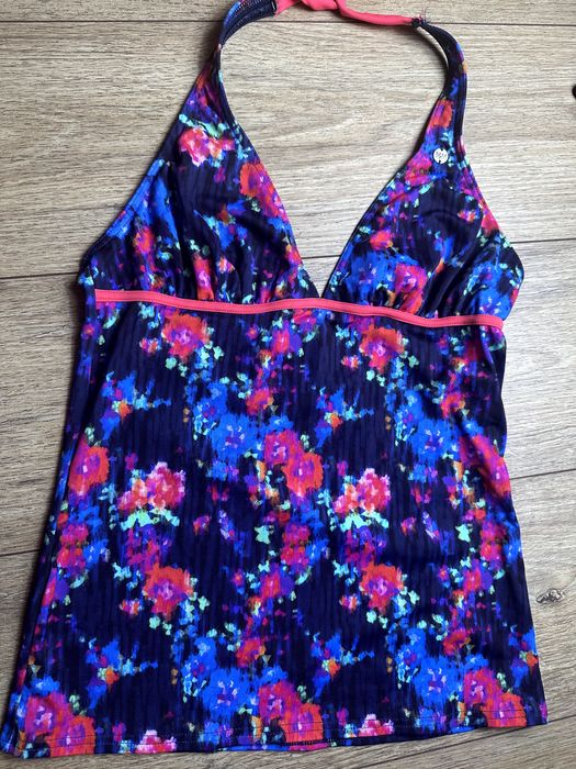 Tankini nowe kolorowe miękkie L