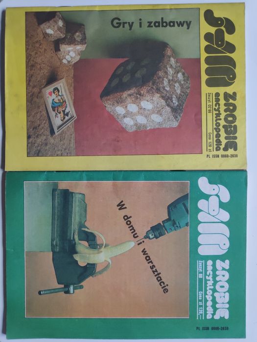 Zeszyt czasopismo "Sam zrobię encyklopedia" rok 1986 PRL