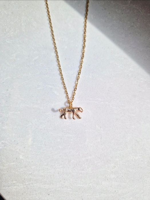 naszyjnik Gepard z gepardem stal nierdzewna chirurgiczna stali