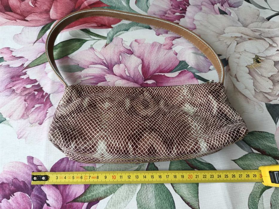 Torebka z wężowej skórki Batycki