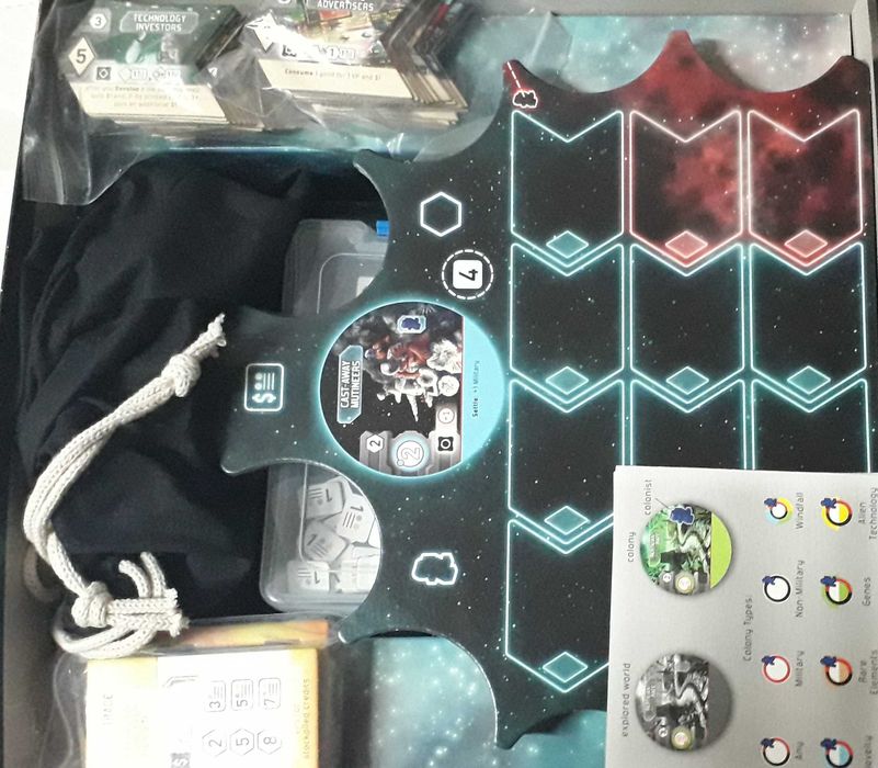 Jogo de tabuleiro New Frontiers - RFTG