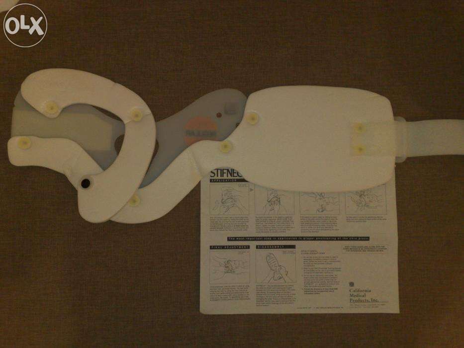 Головодержатель, шейный бандаж или шейная шина. Филадельфия.