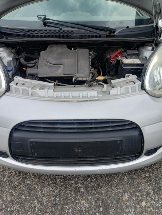 przednia maska błotnik zderzak przedni pas lampy citroen c1 deska