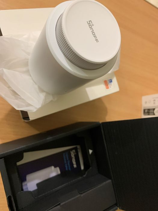 термостатическим радиаторным клапаном Sonoff TRVZB