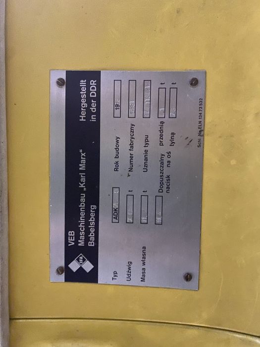 IFA W50 z żurawiem ADK 70