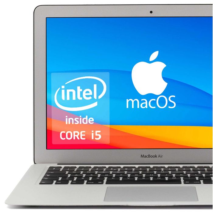 MACBOOK AIR 13,3 " Intel Core i5 4 GB / 128 GB srebrny 2016 na części