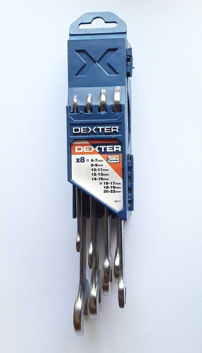 Conjunto 8 chaves combinadas DEXTER