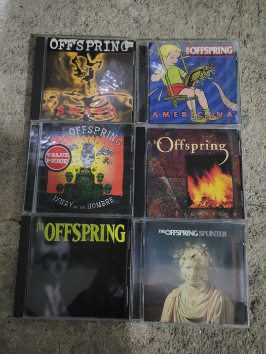 6 cds da banda Offspring
