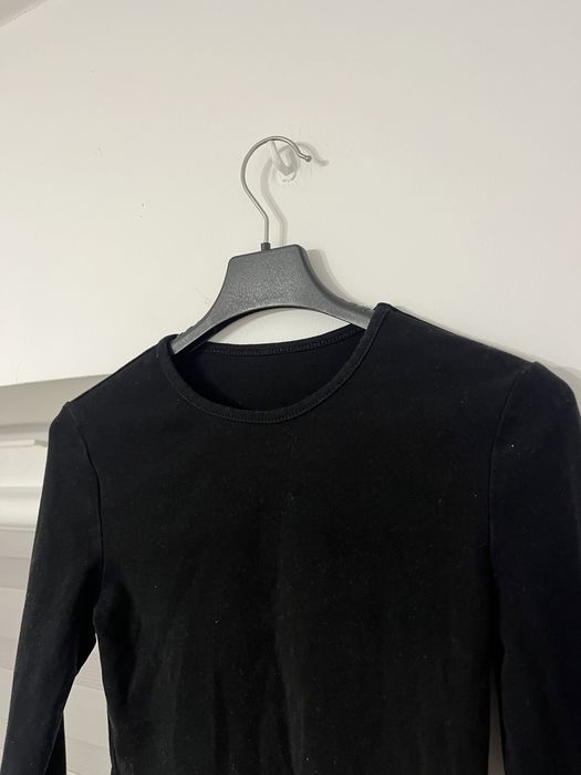 czarny crop top SHEIN - rozmiar XS /34