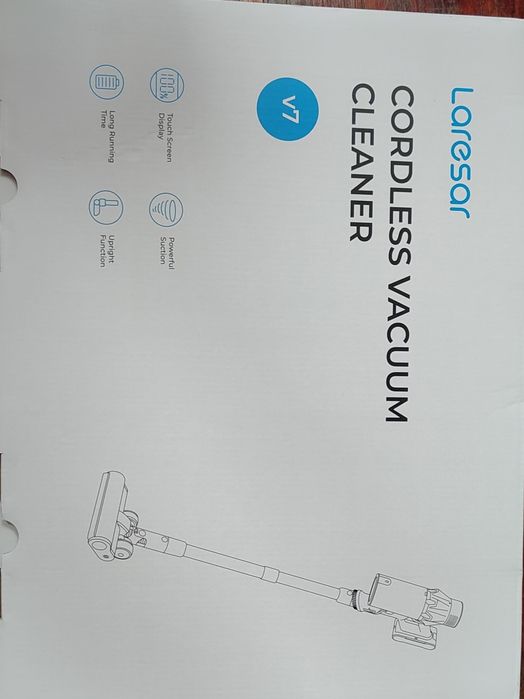 Laresar V7 500W 50KPA bezprzewodowy odkurzacz ręczny