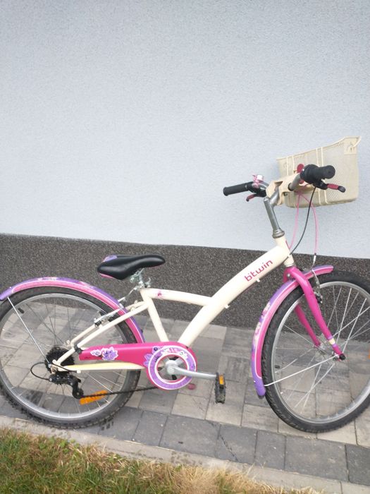 Rower dziecięcy btvin decatlon koła 24 cale