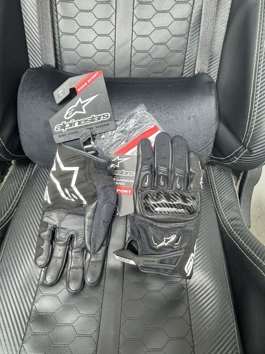 Моторукавиці Alpinestars - SMX-2 AIR carbon V2 (XL) (Не китай!) (НОВІ 99%)