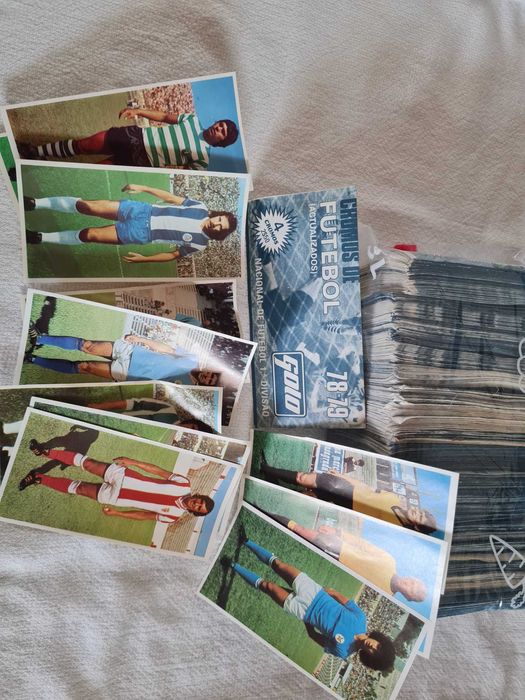 Saquetas de cromos - Os cromos de Futebol 78-79